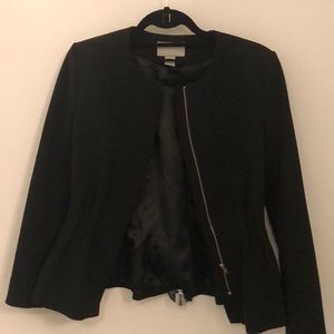 Black Peplum Style Blazer